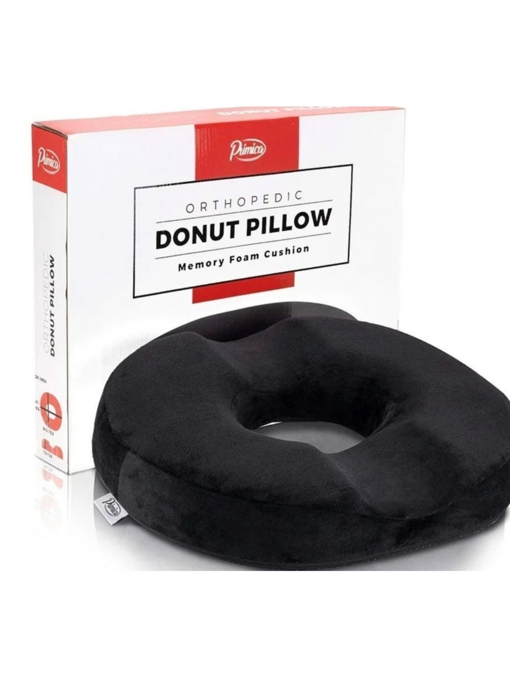 Primica Donut Hemorrhoid Pillow Pain Round Ring Butt Cushion